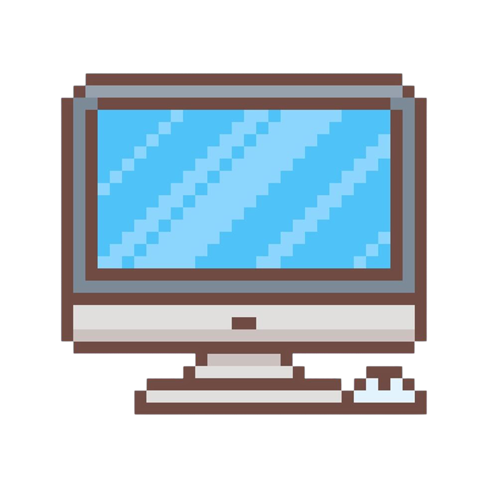 Pixel computer monitor